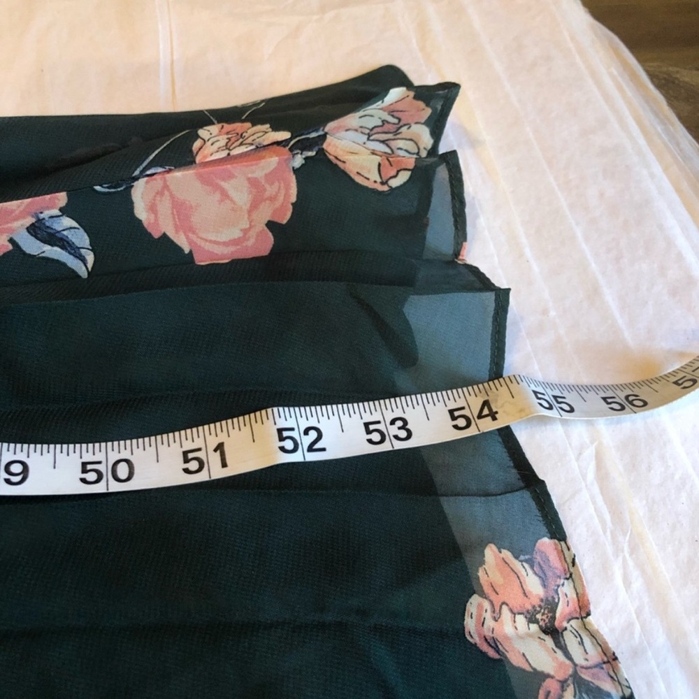 Lulu's Green Floral Maxi Dress - Picture 5 of 8
